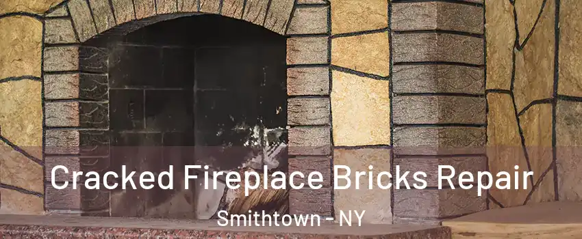  Cracked Fireplace Bricks Repair Smithtown - NY