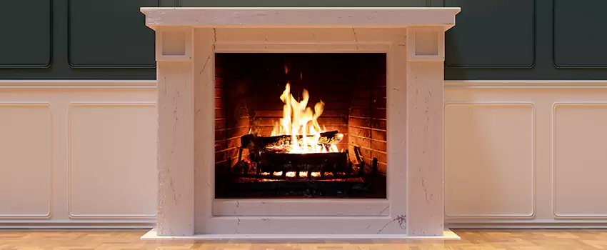 Decorative Electric Fireplace Installation in Smithtown, New York