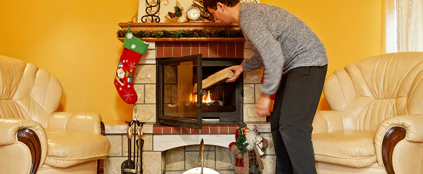 Gas to Wood-Burning Fireplace Conversion Services in Smithtown, New York