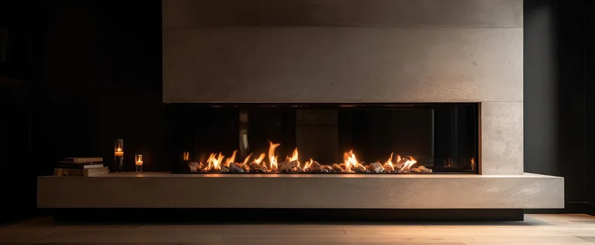 Gas Fireplace Ember Bed Design Services in Smithtown, New York