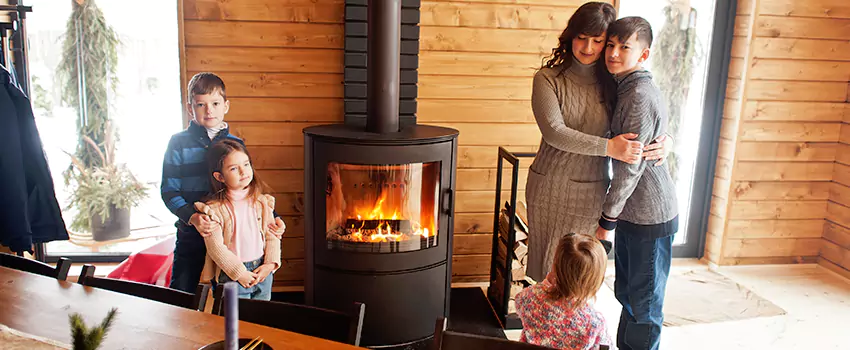Morso Cast Iron Fireplace Insert Installation in Smithtown, New York