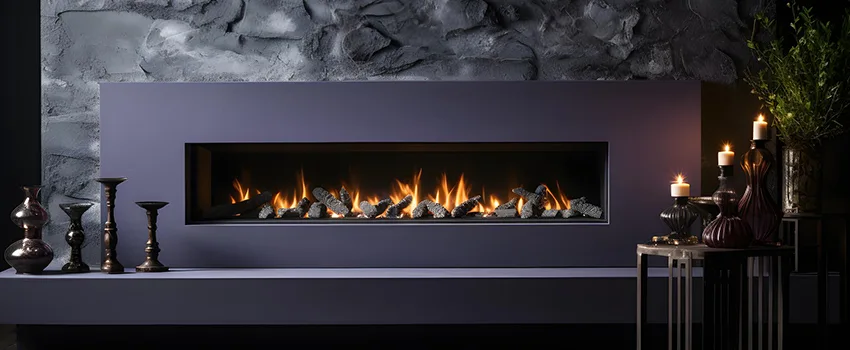Ember Bed for Ventless Gas Fireplace in Smithtown, NY