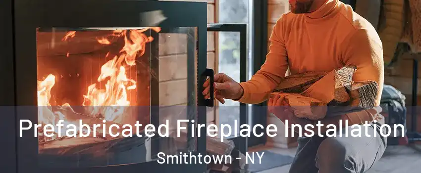  Prefabricated Fireplace Installation Smithtown - NY